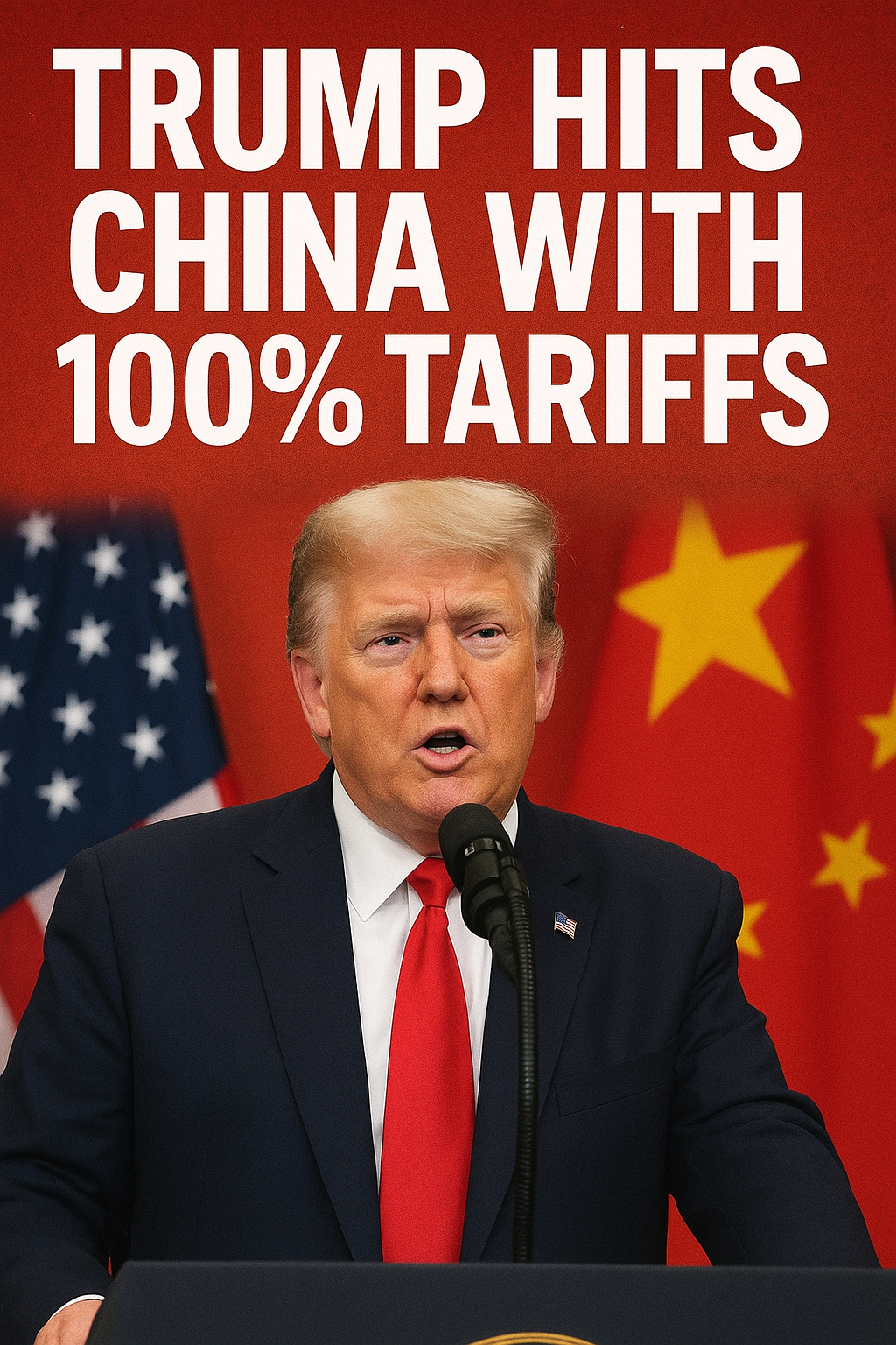 China With 100% Tariffs